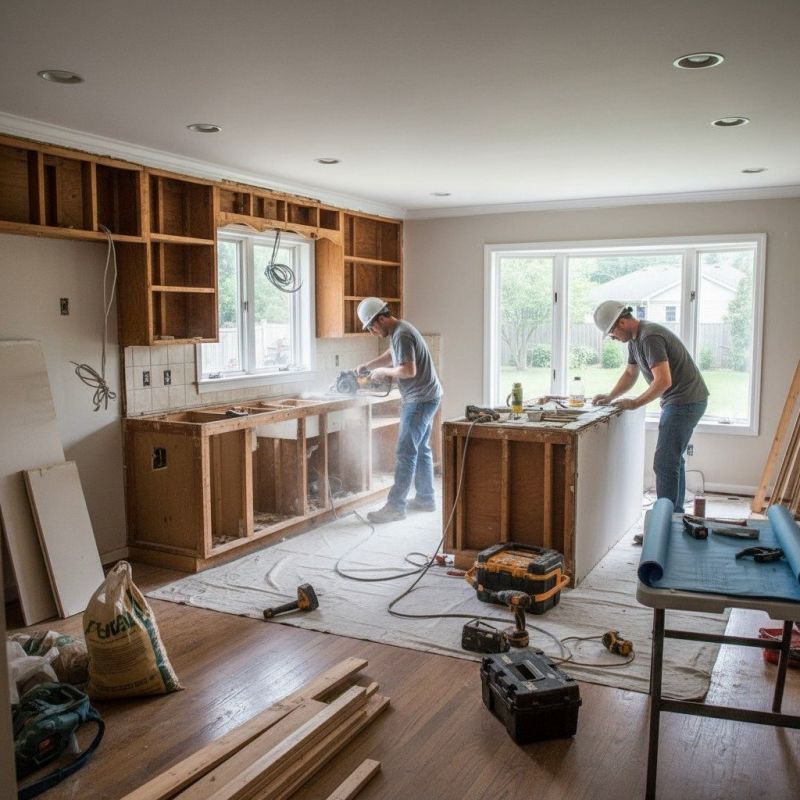 Our team working on Bathroom Remodeling projects in Litchfield County, CT