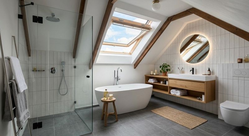Attic Bathroom Remodeling in Litchfield County, CT
