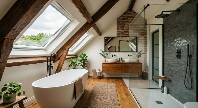 Attic Bathroom Remodeling in Litchfield County, CT