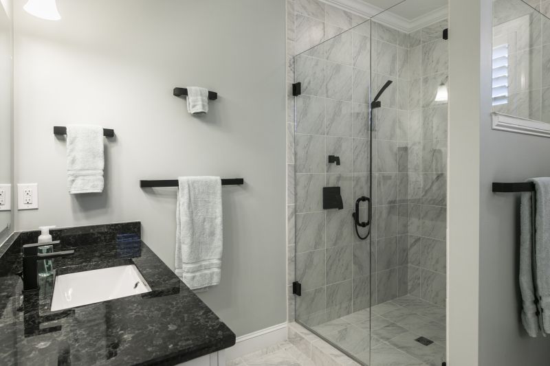 Granite Shower Installation in Litchfield County, CT