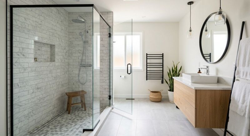 Tub To Shower Conversion in Bloomfield, CT