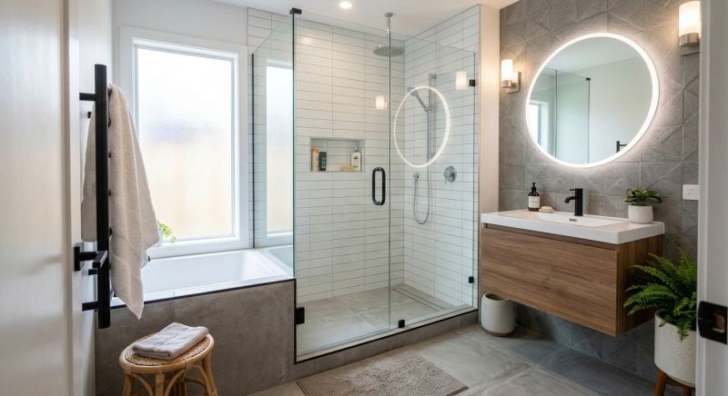 Tub To Shower Conversion in West Suffield, CT